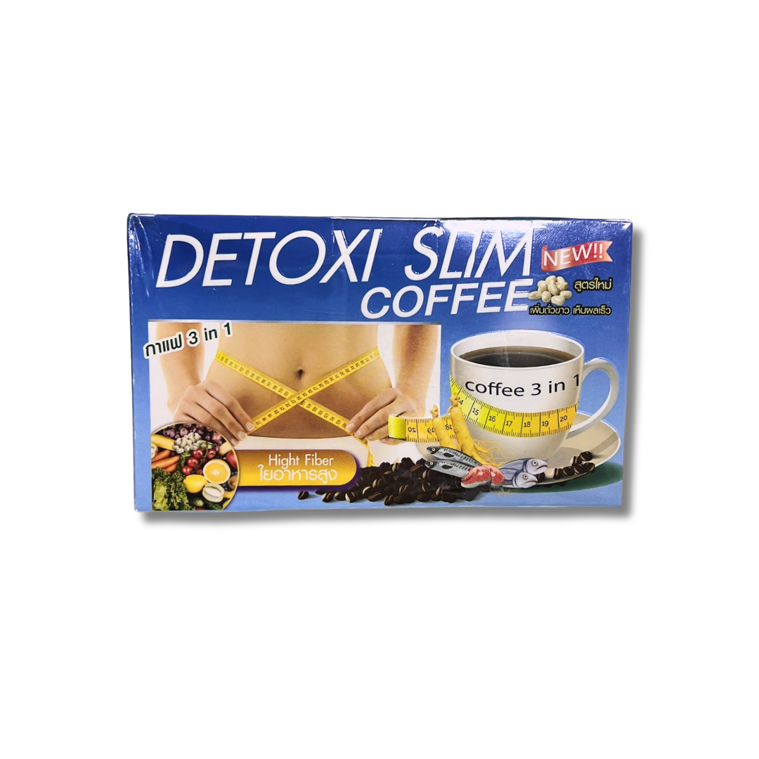 DETOXI SLIM Detoxi Slim High Fiber 3 in 1 Coffee DETOXI SLIM Detoxi Slim High Fiber 3 in 1 Coffee